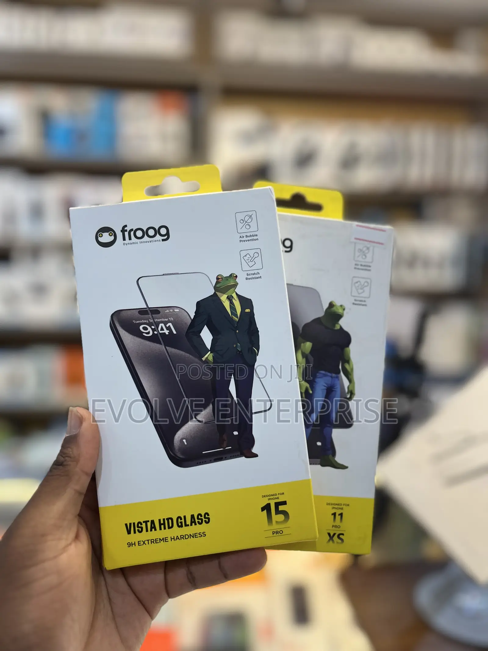 Heavy Duty Hard Screen Protector for iPhones