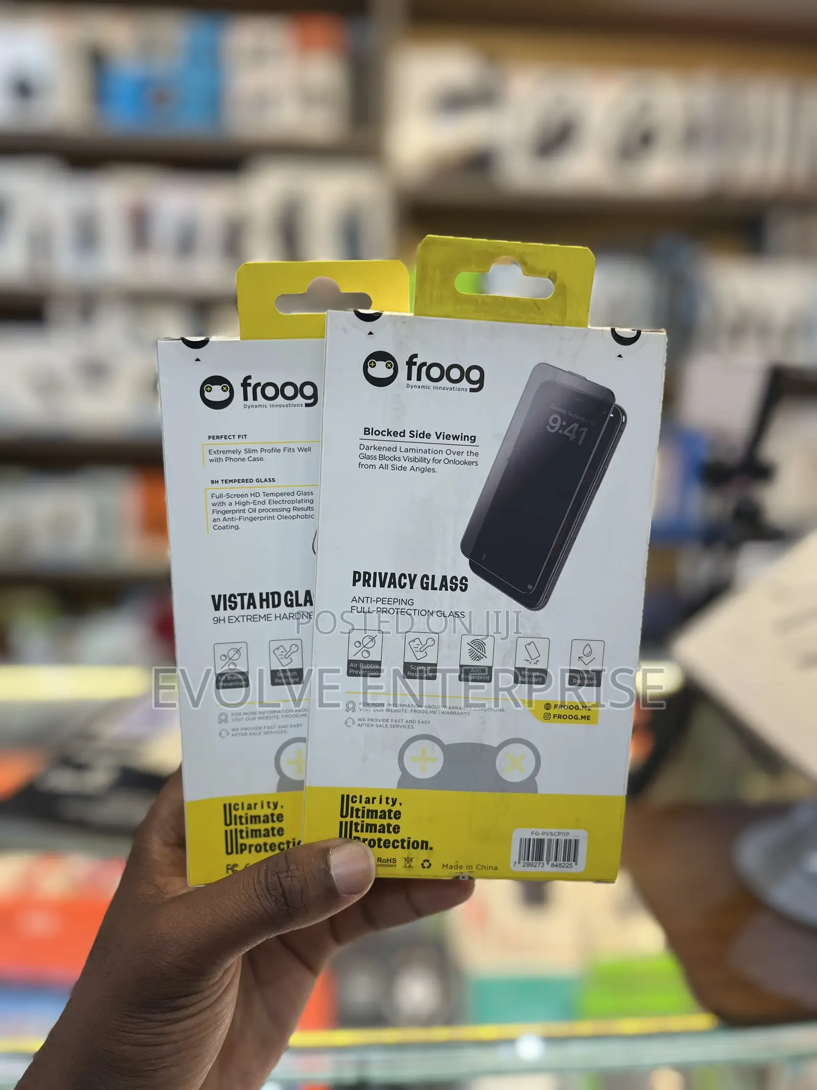 Heavy Duty Hard Screen Protector for iPhones