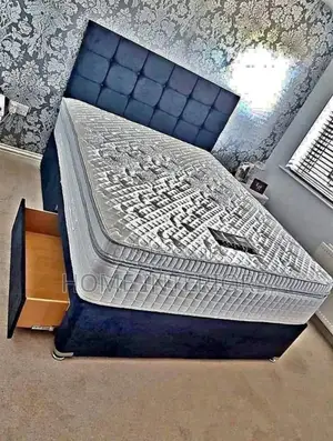 6 by 6 Bed Coloured Gray