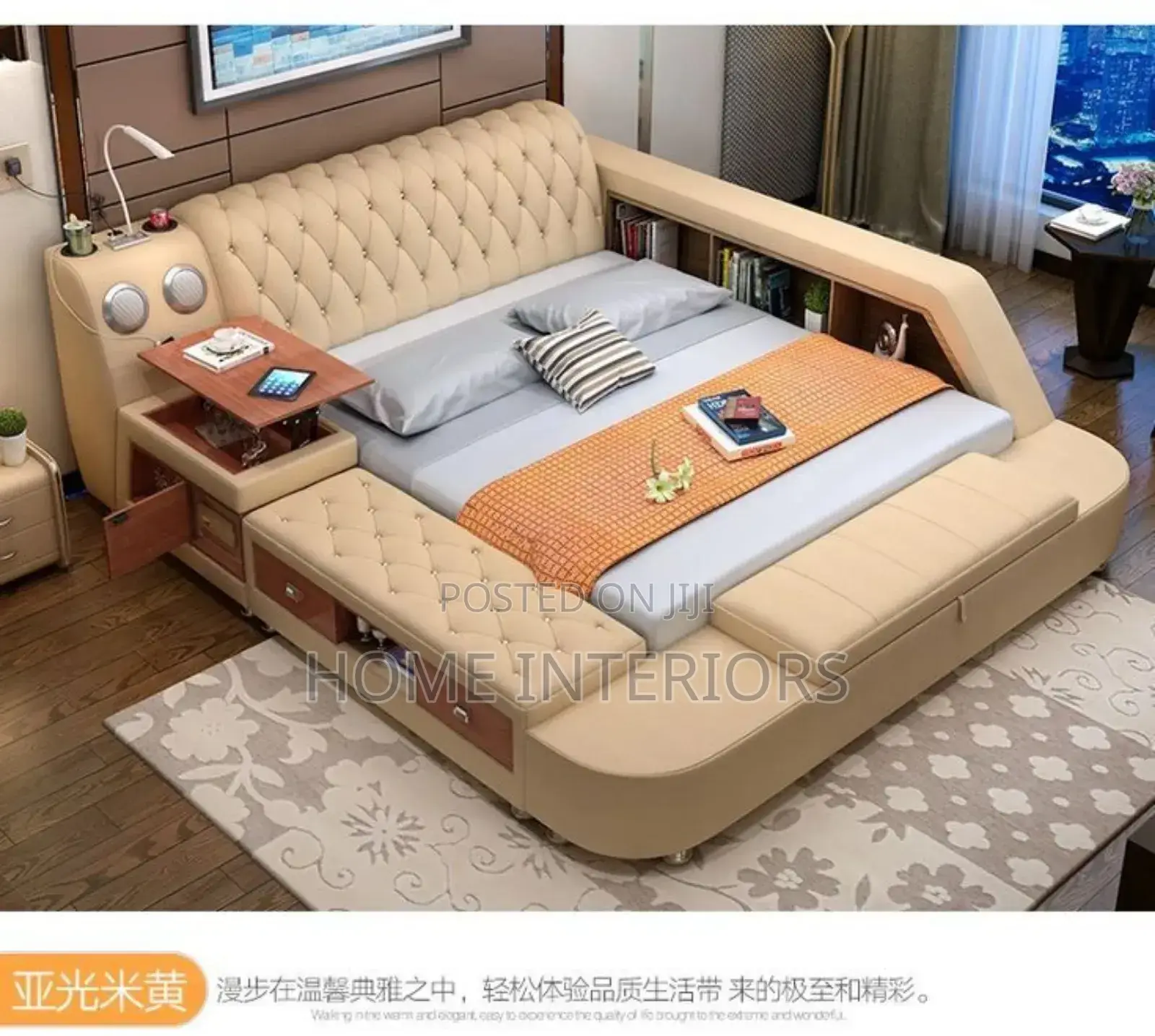 6 by 6 Bed With Storage