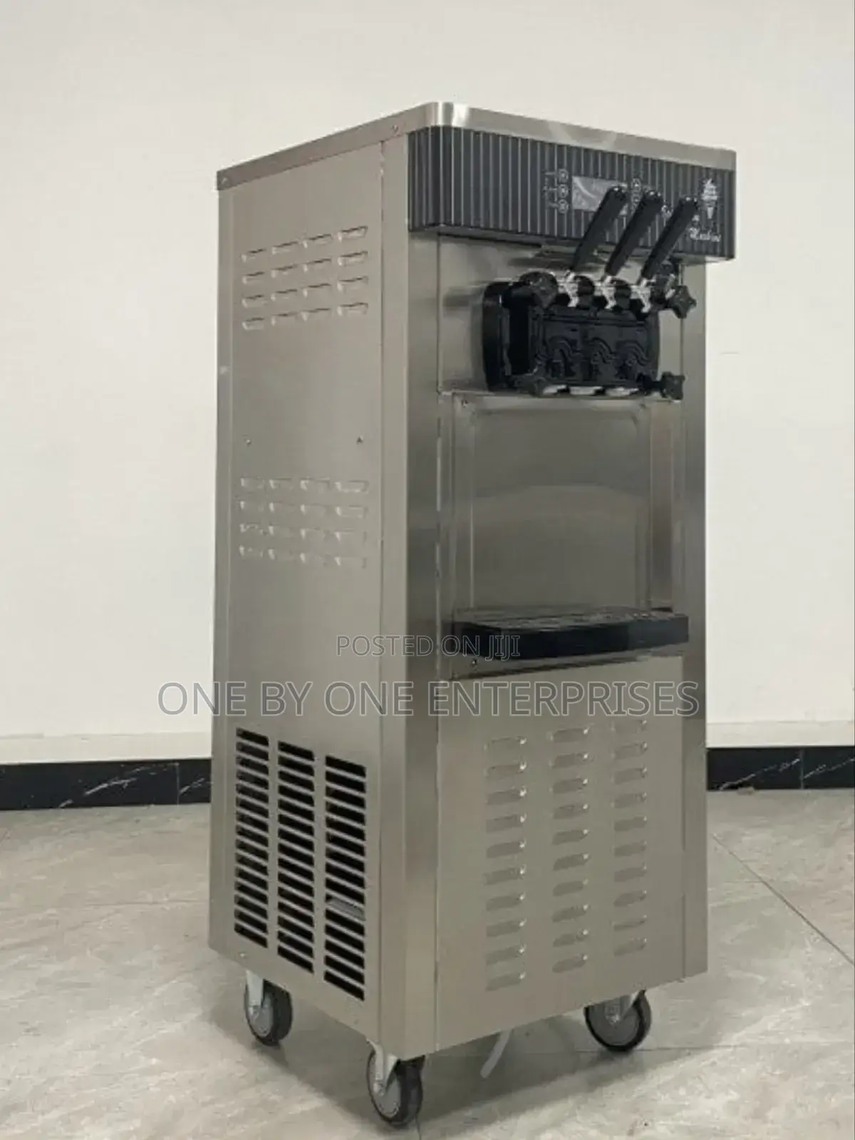 Soft Serve 3 Flavors Commercial Ice Cream Machine.