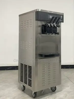 Soft Serve 3 Flavors Commercial Ice Cream Machine.