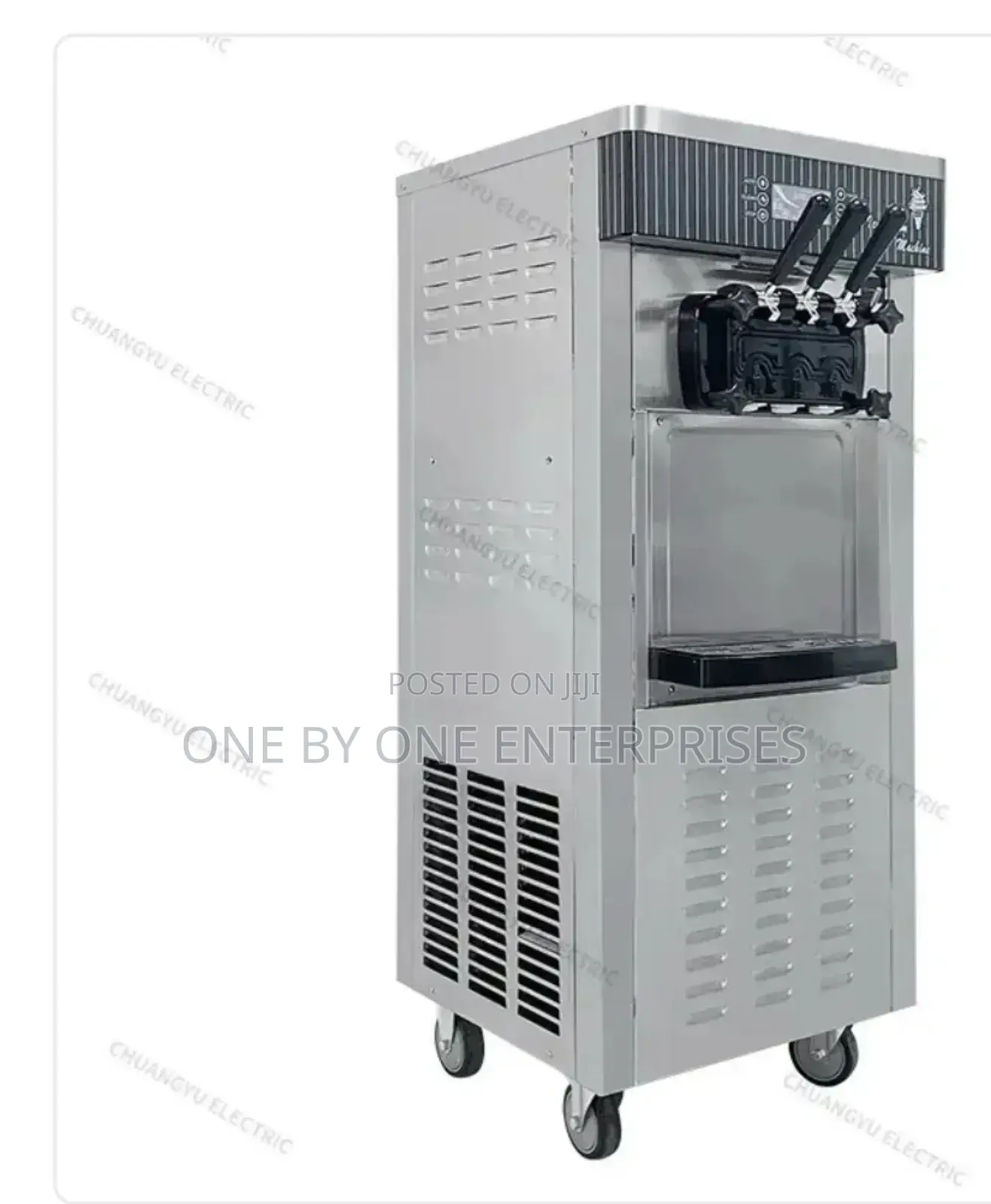 Soft Serve 3 Flavors Commercial Ice Cream Machine.