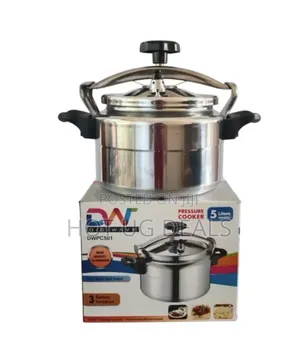 Digiwave 5l Heavy Gauge Explosion Proof Pressure Cooker - Silver