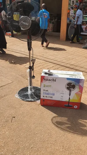 Saachi Stand Fan Black
