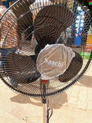 Saachi Stand Fan Black