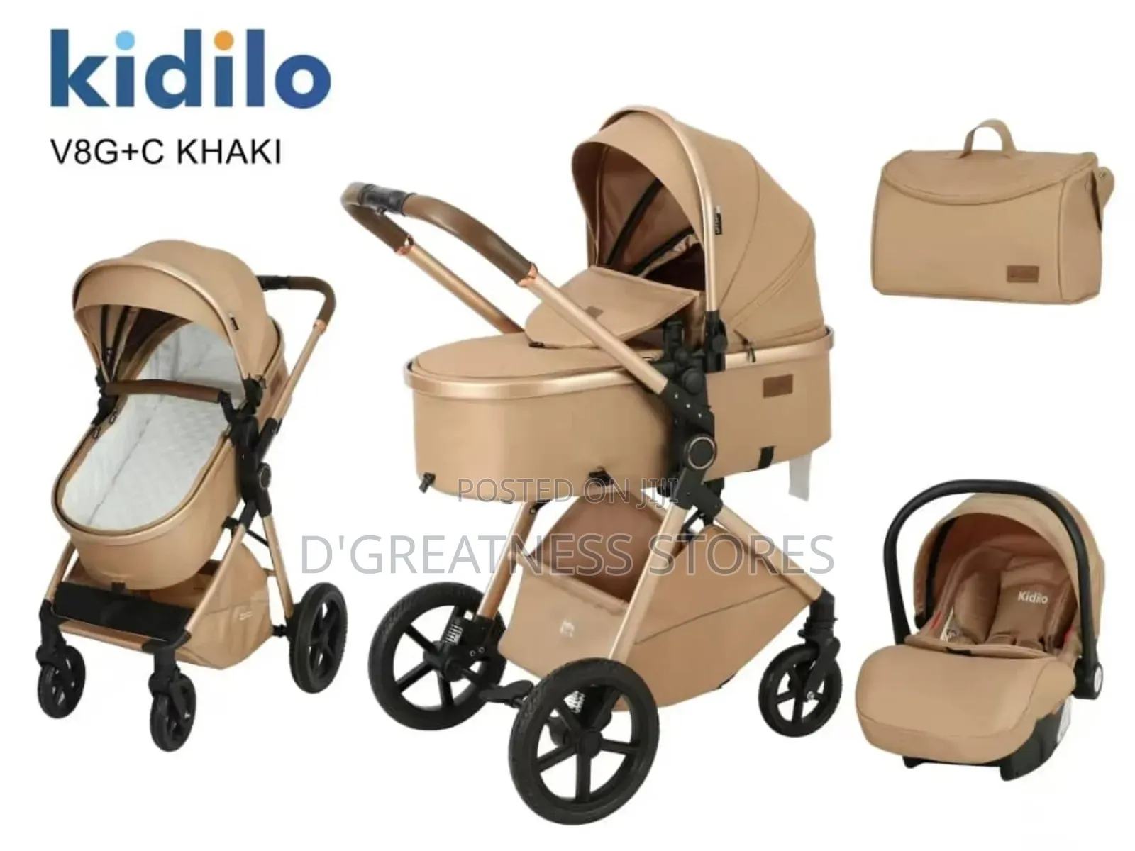 Baby Stroller With Car Seat Set