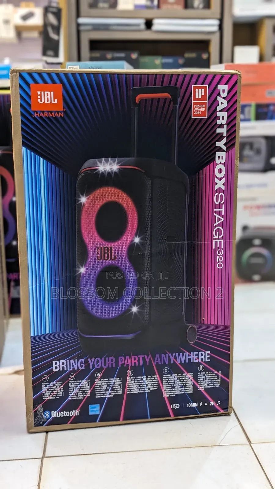 JBL Partybox Stage 320 Bluetooth Speaker