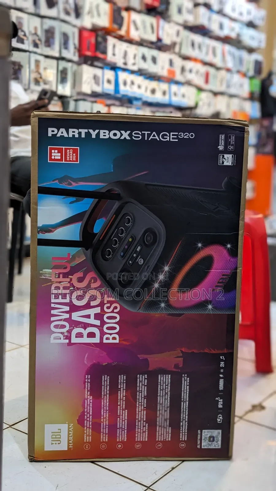 JBL Partybox Stage 320 Bluetooth Speaker