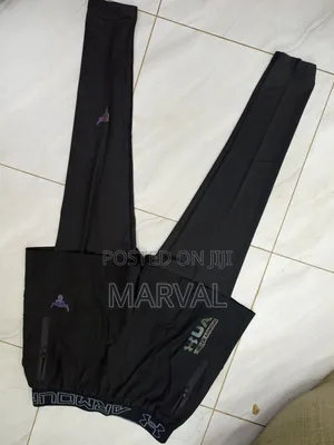 A Pair of Black Under Armour Athletic Pants.