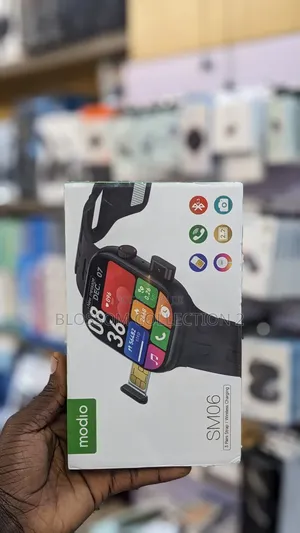 Modio Sm06 Smartwatch With Sim Card, Hd Call and Camera