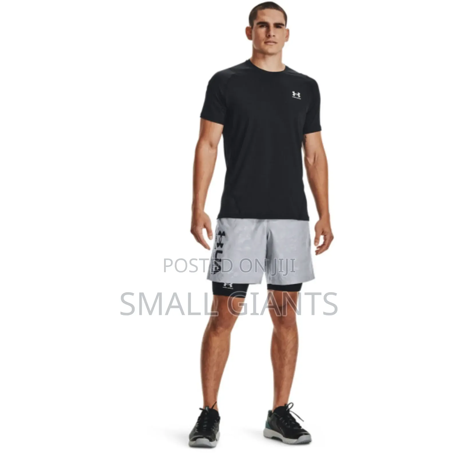 Men's Under Armour Heatgear Long Compression Short