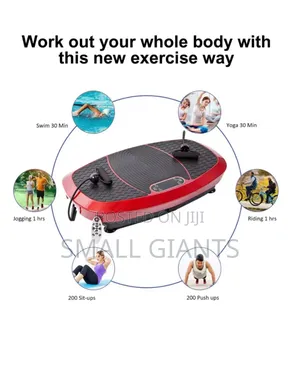 Vibration Plate Exercise Machine
