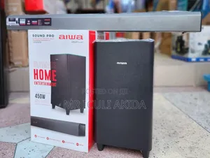 Aiwa 450w Bt,Fm Radio, Hdmi Usb Sound Pro Sb8320 Wireless Sound Bar