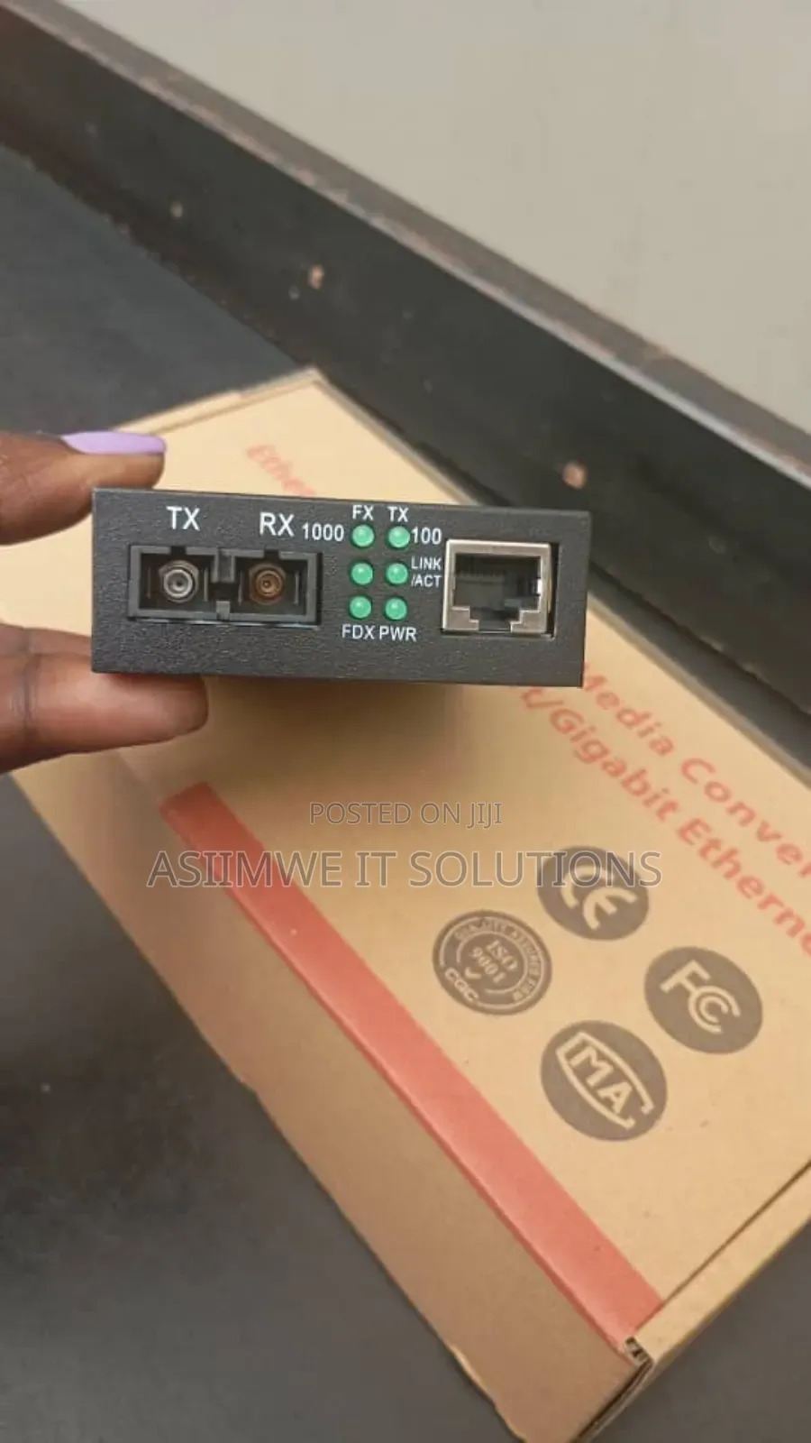 Gigabit Media Converters With Two Ports