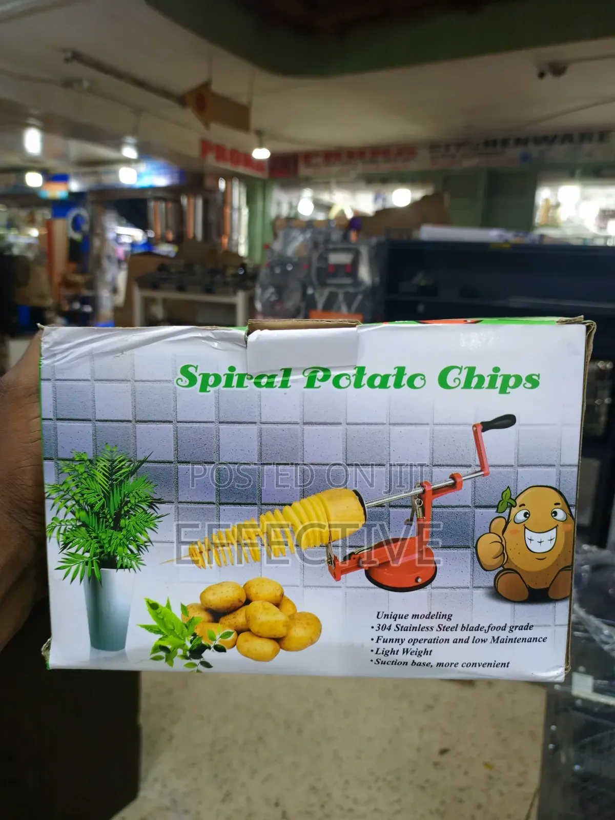 Manual Spiral Potato Slicer.
