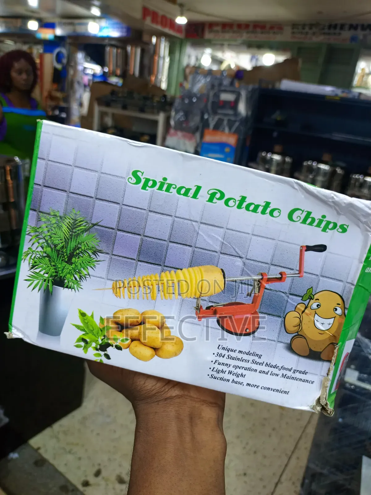 Manual Spiral Potato Slicer.
