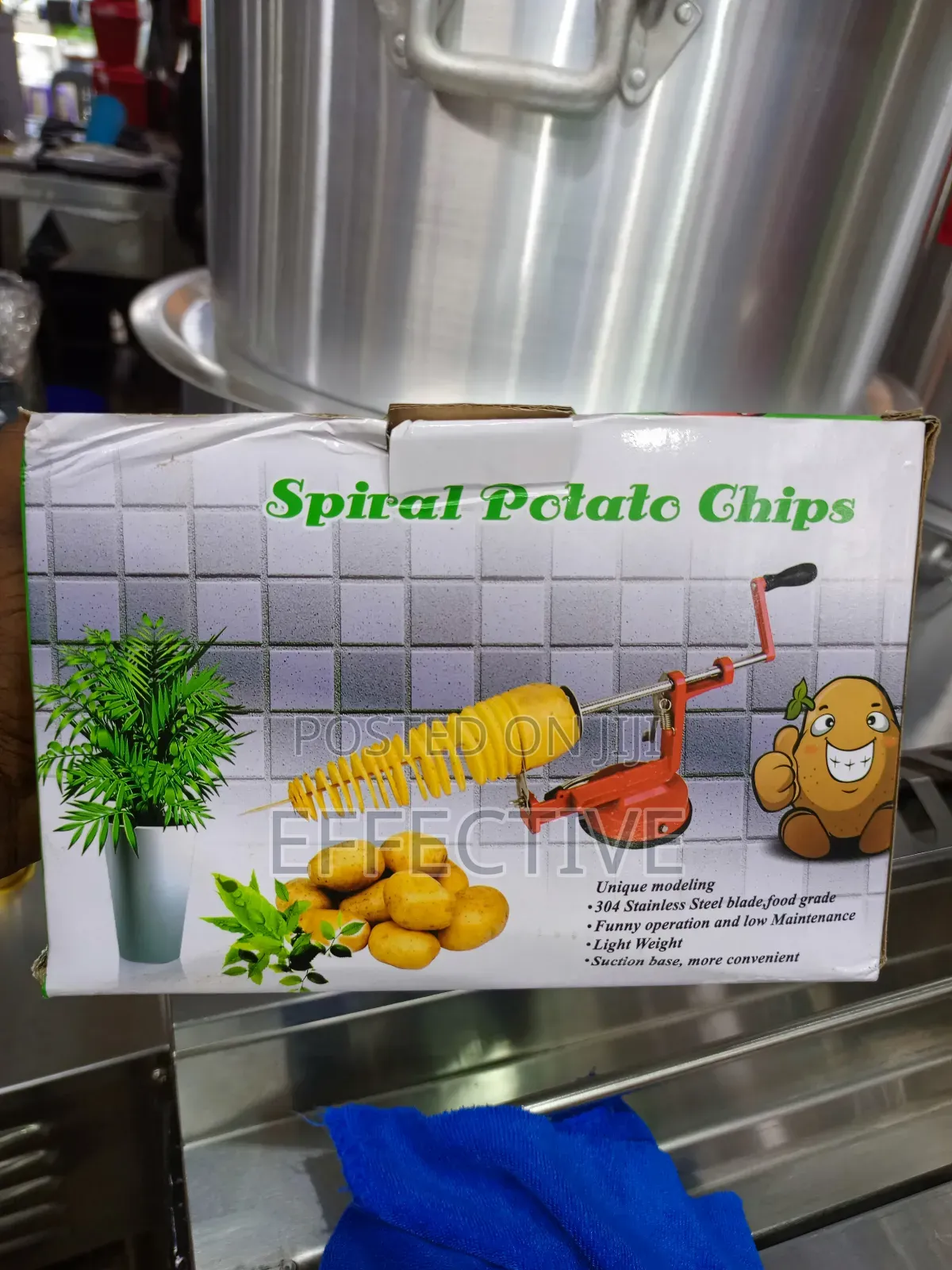 Manual Spiral Potato Slicer.