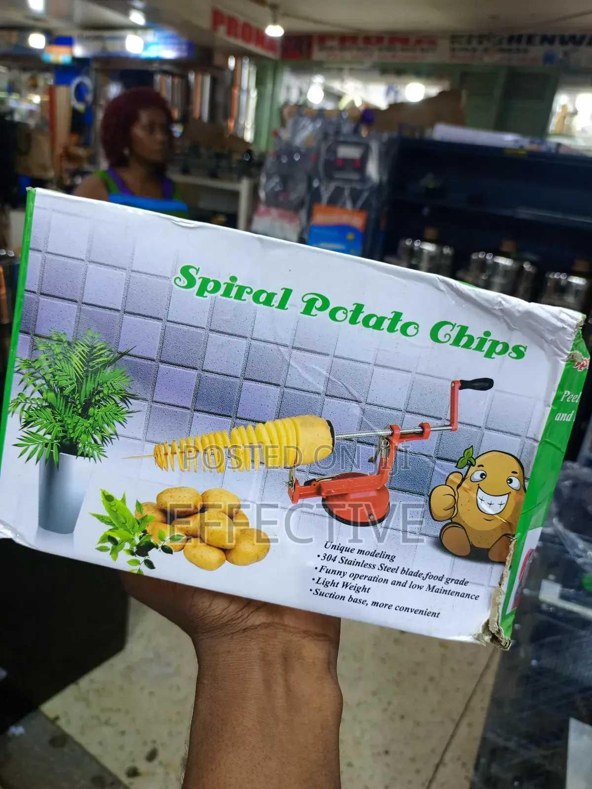 Manual Spiral Potato Slicer.