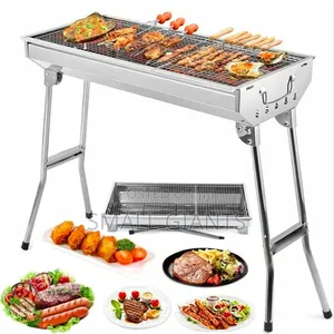 Portable Stainless Steel Foldable BBQ Grill