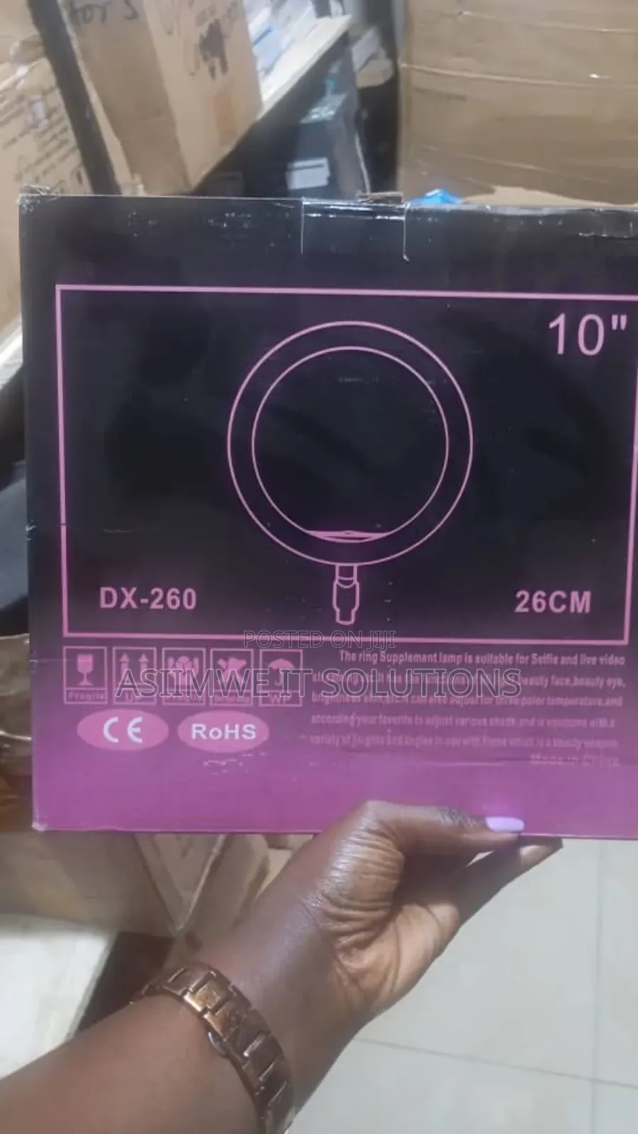 10-Inch Led Ring Fill Light