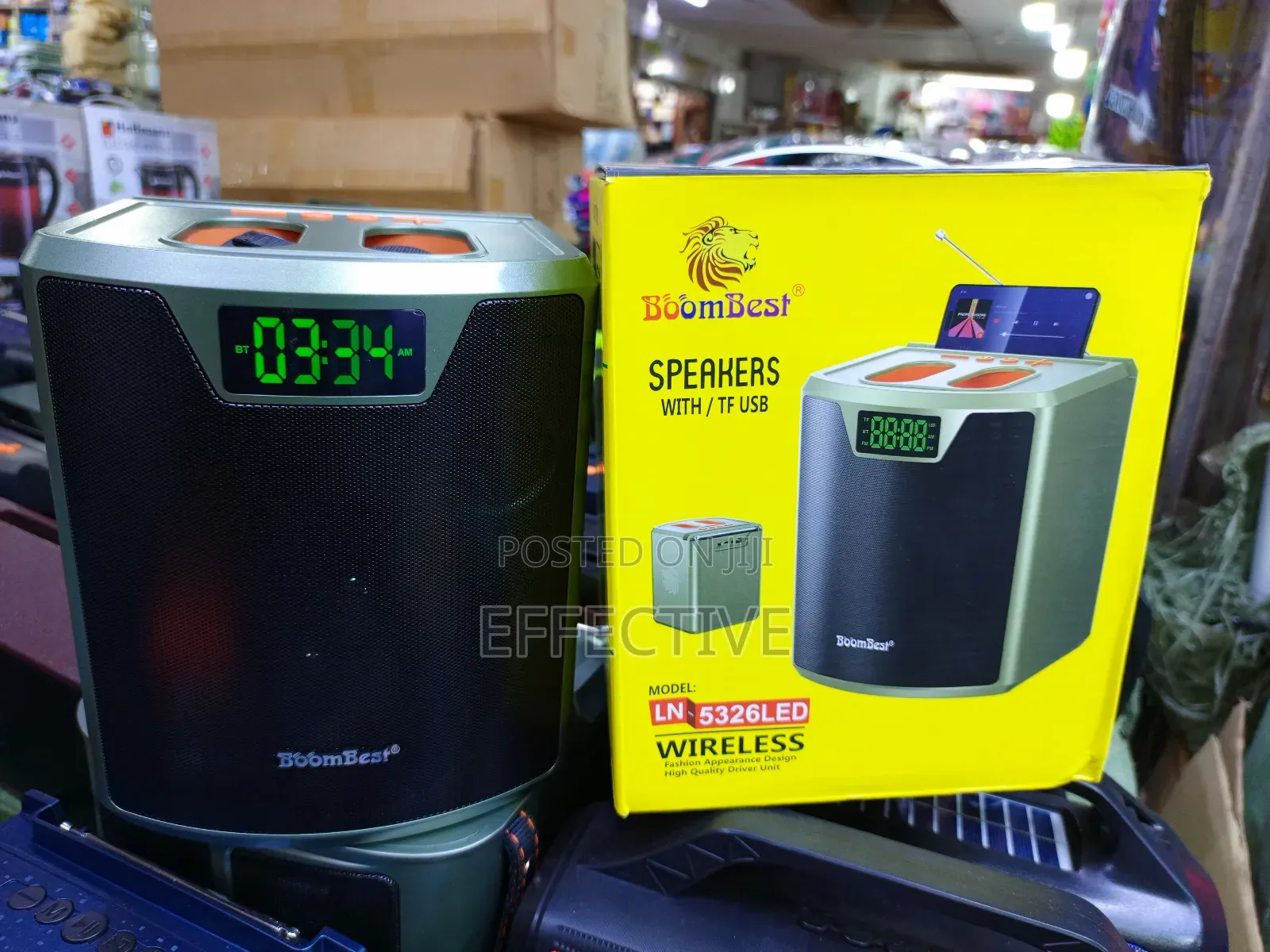 Boombest Ln-5326led Wireless Speaker.