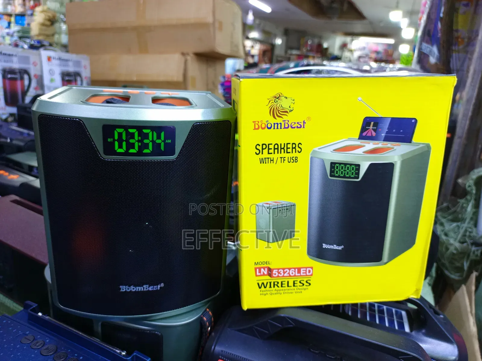 Boombest Ln-5326led Wireless Speaker.