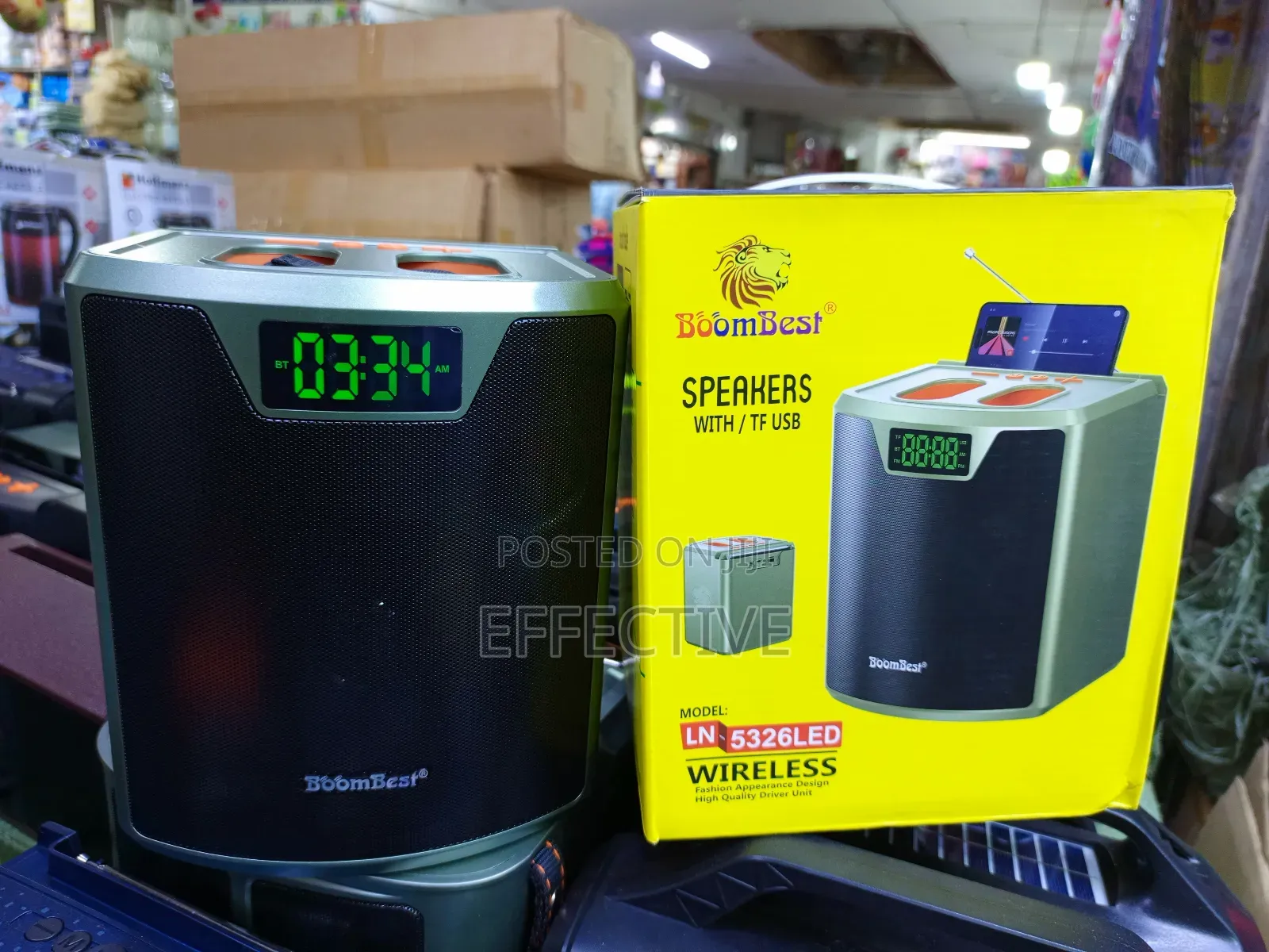 Boombest Ln-5326led Wireless Speaker.