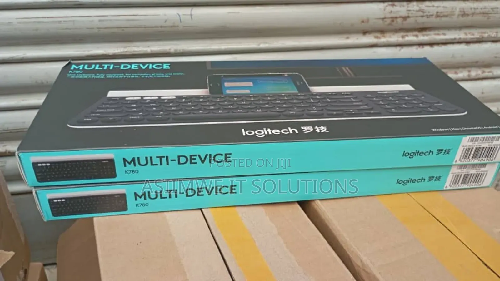 Logitech Multi-Device Wireless Keyboard.