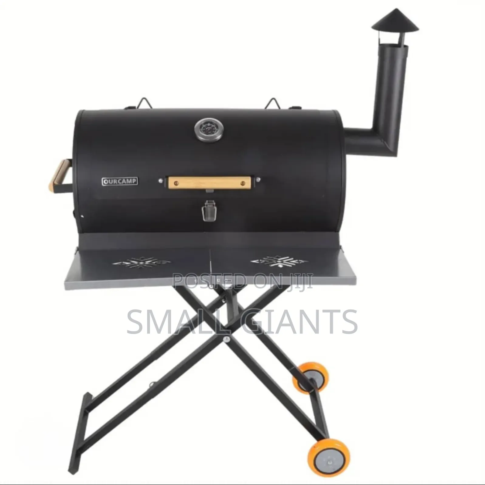 Ourcamp Portable Charcoal BBQ Grill Smoker