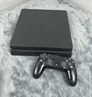 Sony Playstation 4 Slim 500gb Gaming Console With Controller - Black