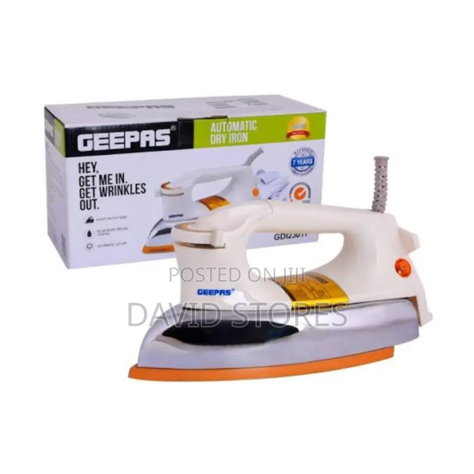Geepas Heavy Duty Dry Iron