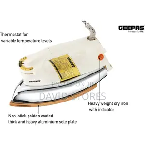 Geepas Heavy Duty Dry Iron