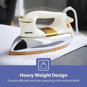 Geepas Heavy Duty Dry Iron