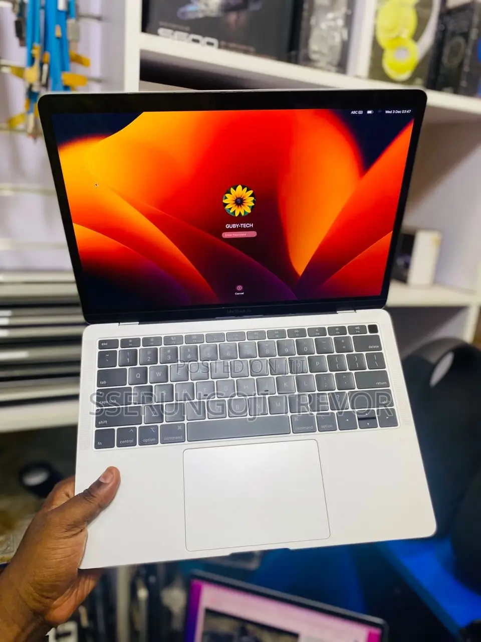 Laptop Apple MacBook Air 8GB Intel Core I5 SSHD+SSD 128GB