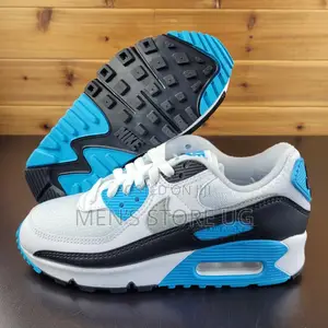 Nike Air Max 90 Blue White Classic Sneakers For Both Women And Men’S