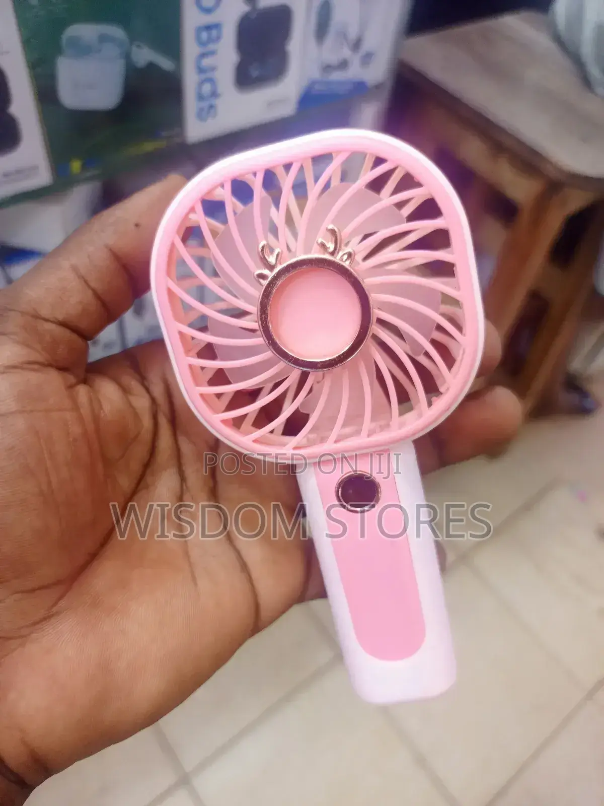 Portable, Rechargeable Mini Handheld Fan