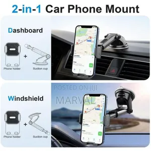 Car Mobile Holder Adjustable 360° Rotating Phone Stand