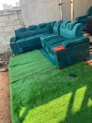 Six Seater Sofa Set in Green