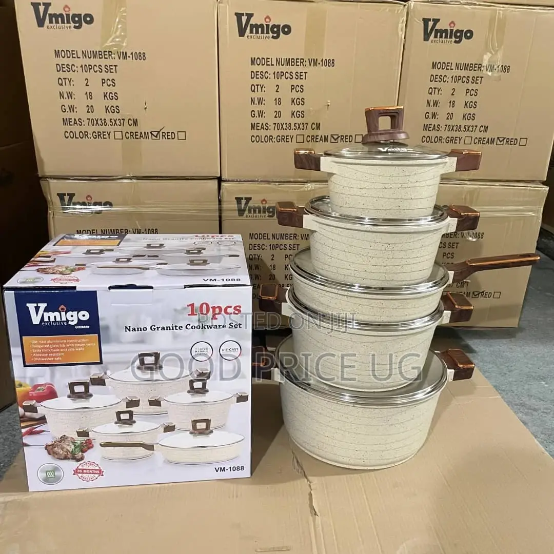 Vmigo Nano Granite Cookware Set 10pcs