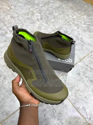 Classic Men's Ecco Biom Water Proof Hiking Boots In Stock