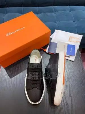 Classic Men's Santoni Sneakers In Stock