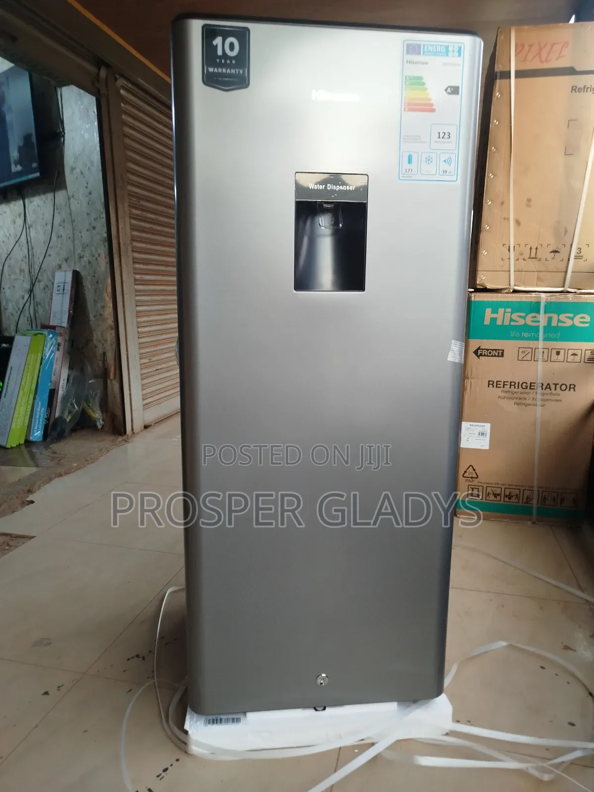 229 Hisense Litred Refrigerator Single Door With a Dispenser