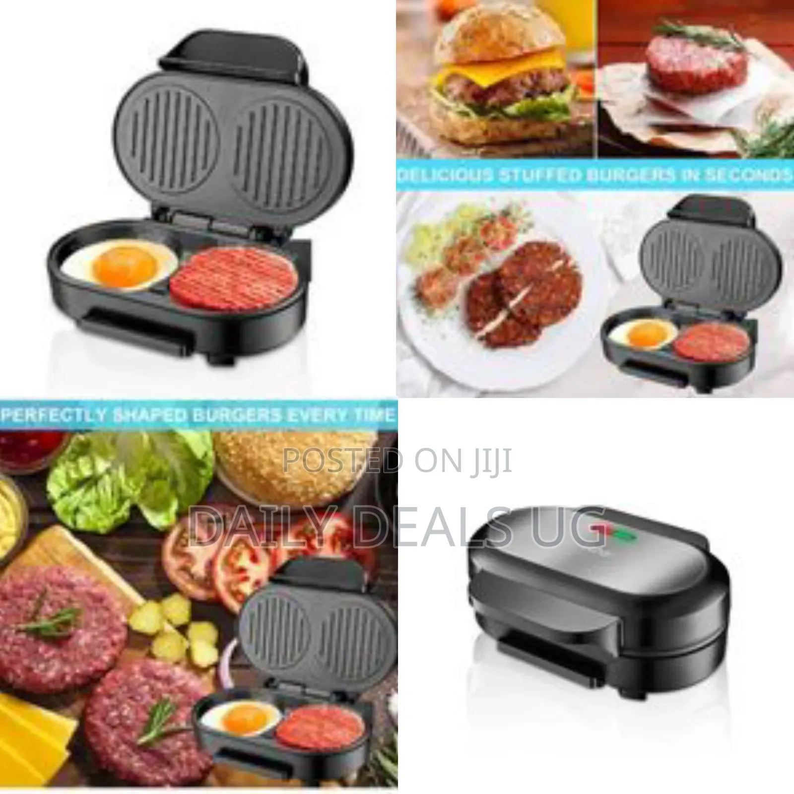 Raf Electric Double Round Breakfast Machine