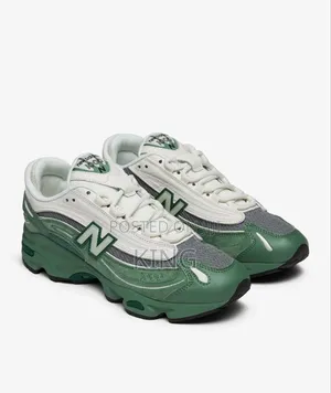 New Balance 1000 Sneaker in the "Mallard Green/Sea Salt"