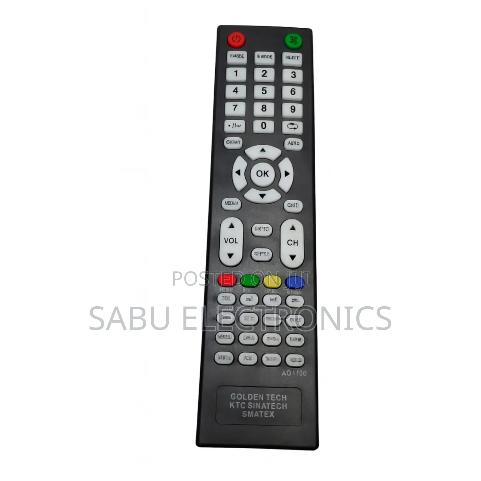 Remote Control for Goldentech and Smart-X