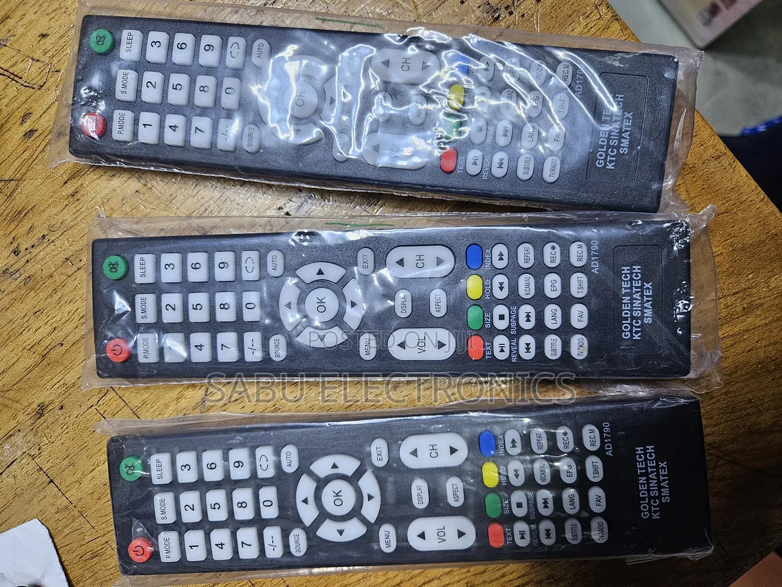 Remote Control for Goldentech and Smart-X