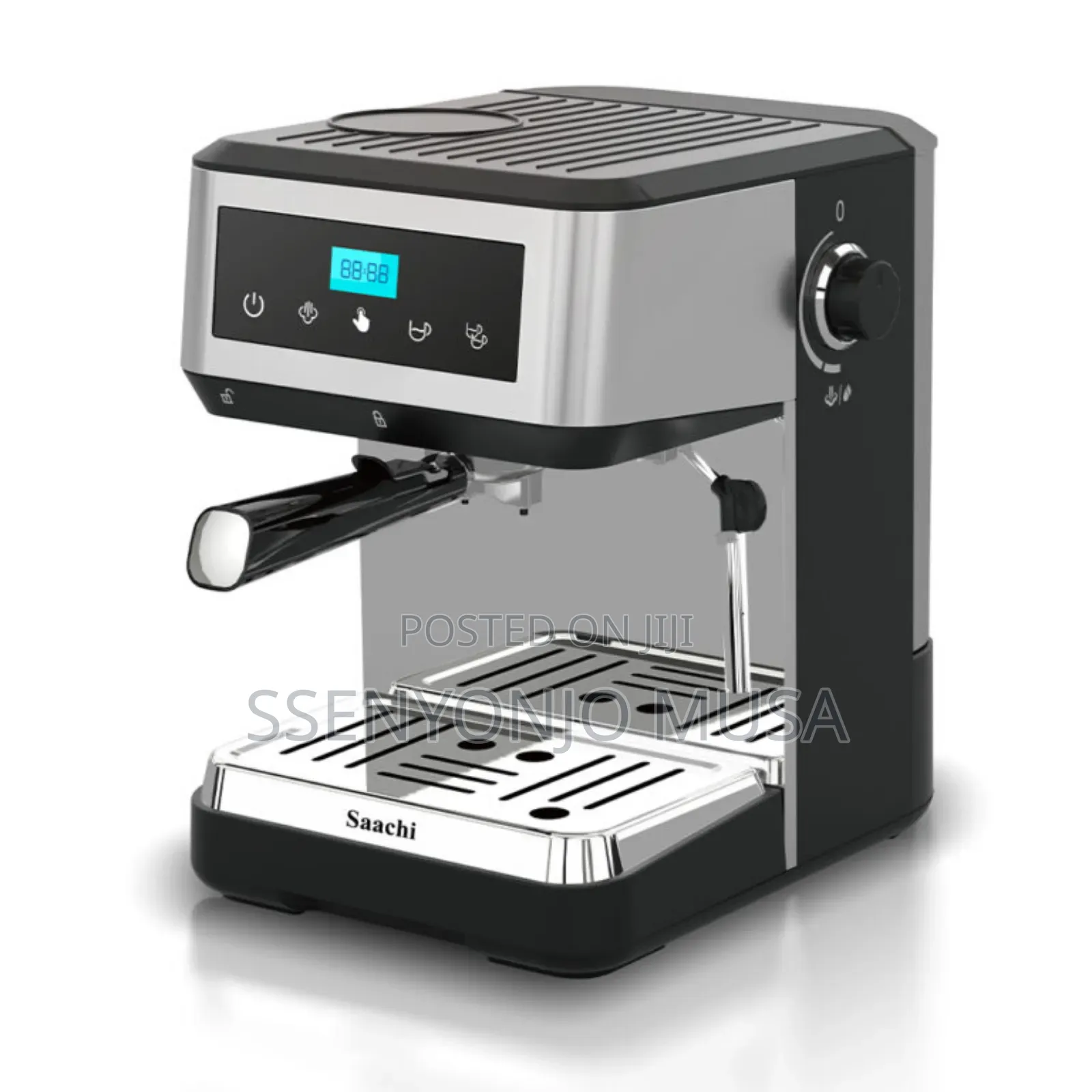Saachi 20-Bar Coffee Maker With Digital Display – Nl-Cof-7076d