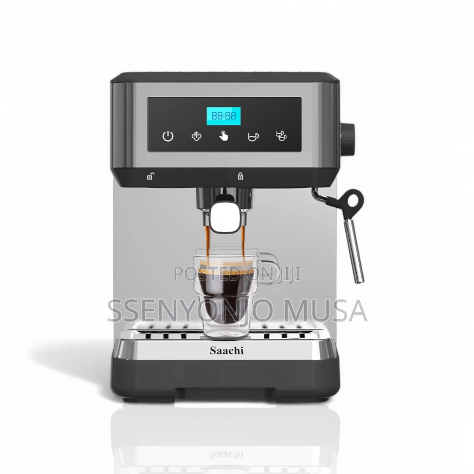 Saachi 20-Bar Coffee Maker With Digital Display – Nl-Cof-7076d