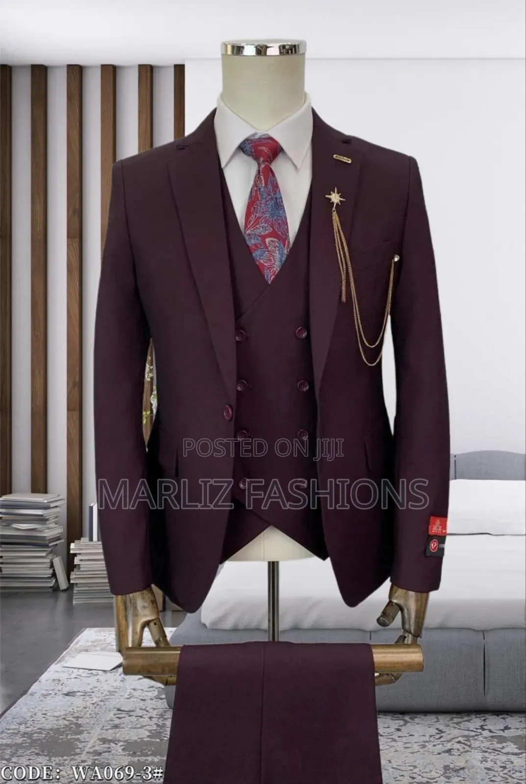Maroon Suits for Men